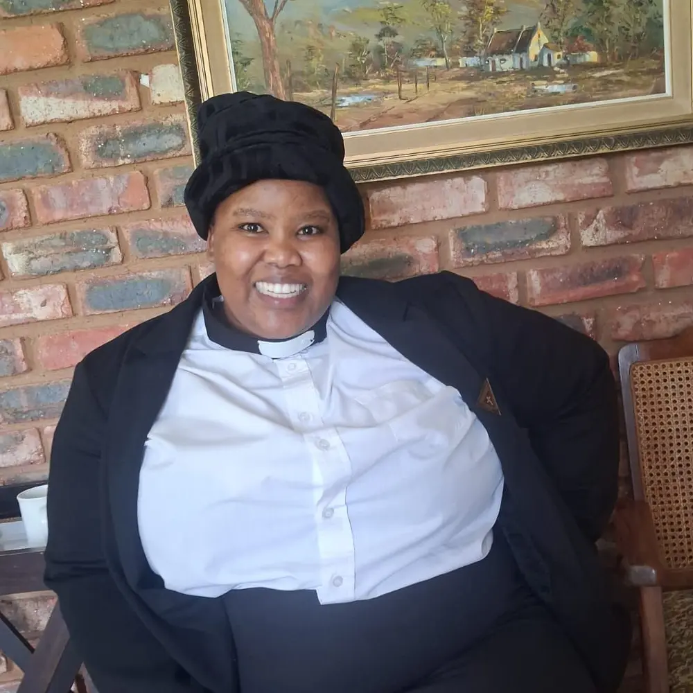 Miss Nthabeleng Esmiralda Motsoaedi, Youth Representative of the Council of African Independent Churches
